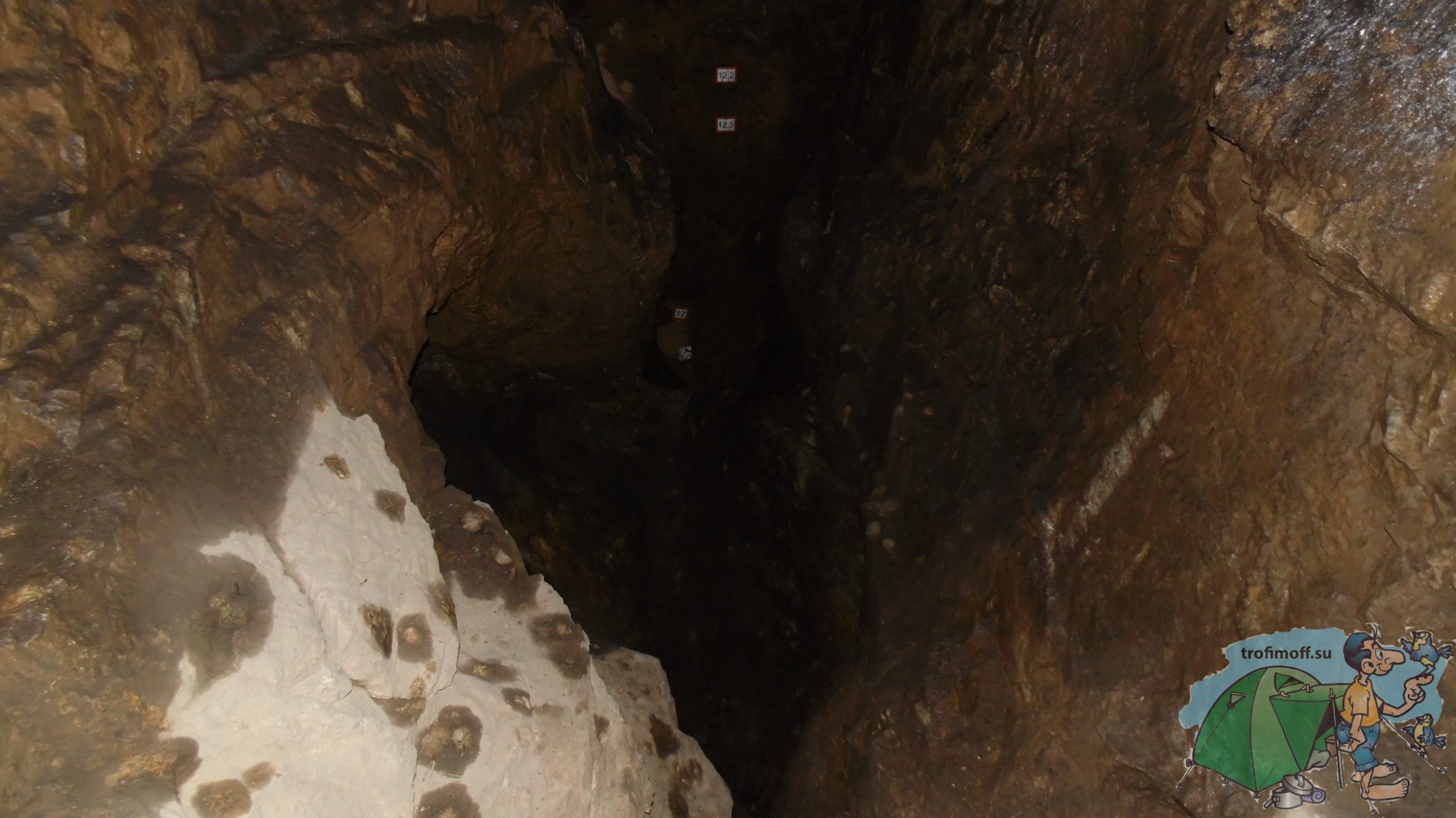 Денисова пещера, бездна