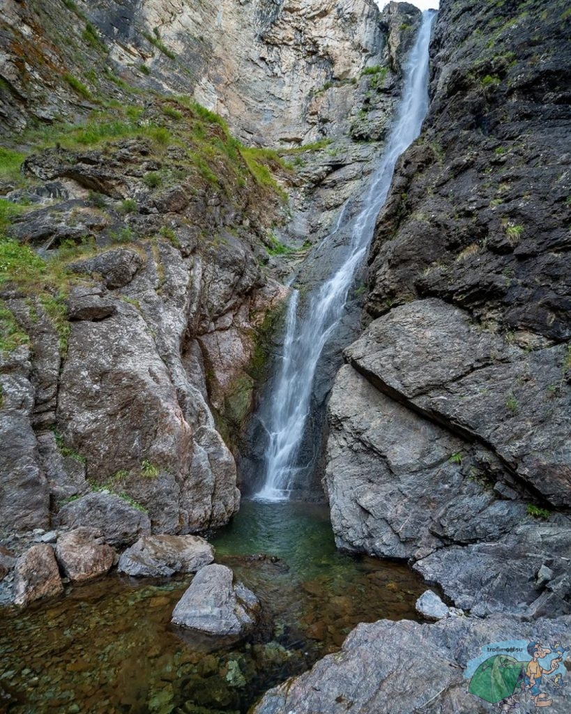 Водопады на реке Шинок