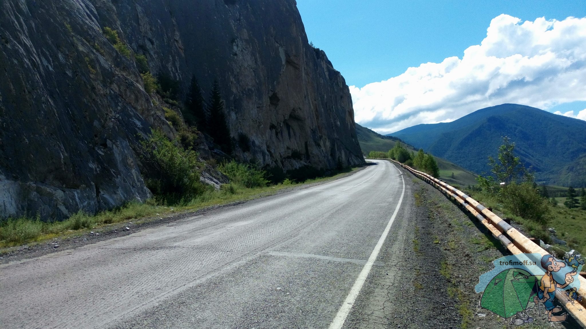 Село Акташ горный Алтай